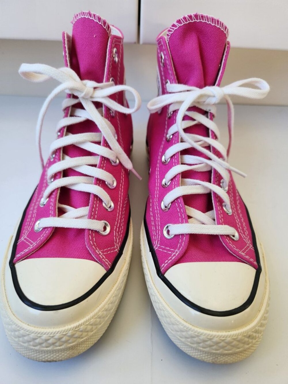 Converse Chuck Taylor All Star 70s Pink High-Top Sneakers Canvas Unisex Summer - Picture 4 of 9